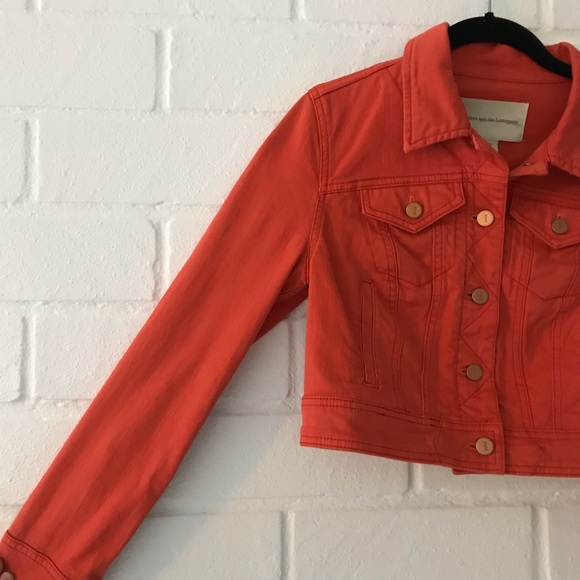 Pilcro and the Letterpress Orange Jacket size XS - Picture 2 of 6